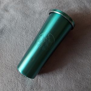 Starbucks Venti 24oz Steel Insulated Green Teal Tumbler